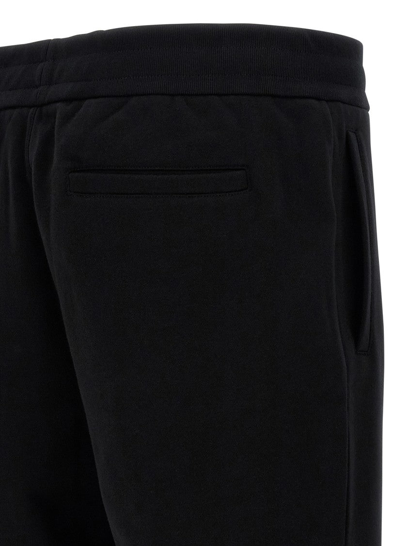 Versace Cotton Sweatshirt Joggers With Front Logo Patch