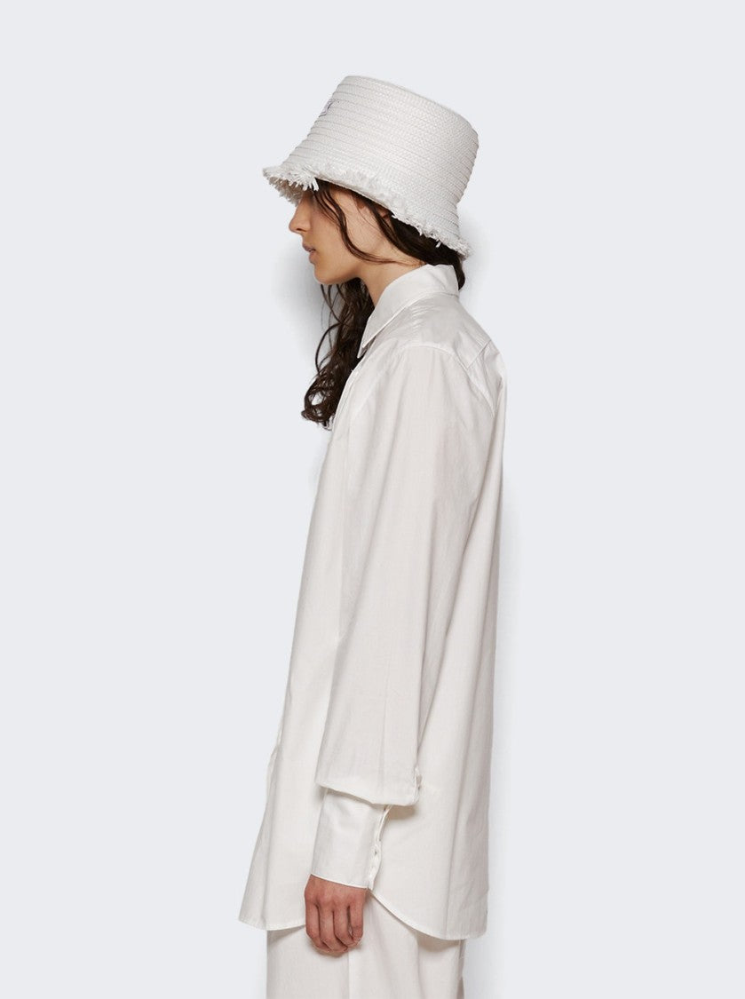 Eterne Long-Sleeved Button Down White