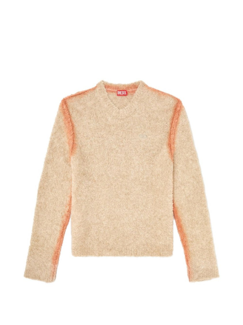 Diesel Beige Textured Sweater