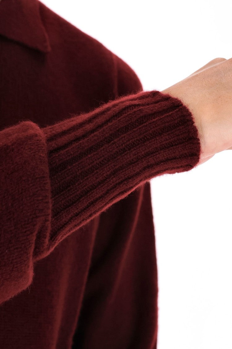 Drumohr Lambswool Knit Polo-Shirt
