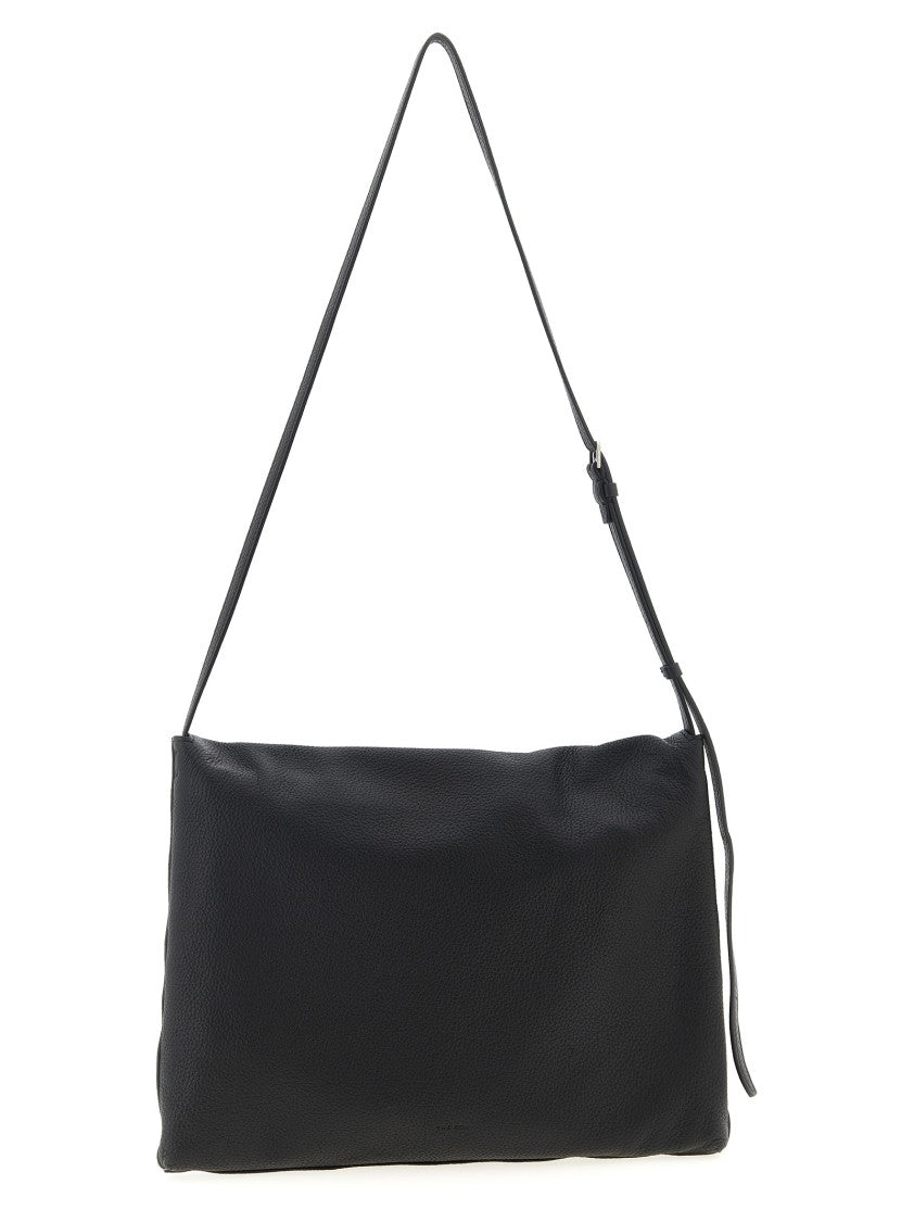 The Row 'Nan' Hammered Deer Leather Crossbody Bag