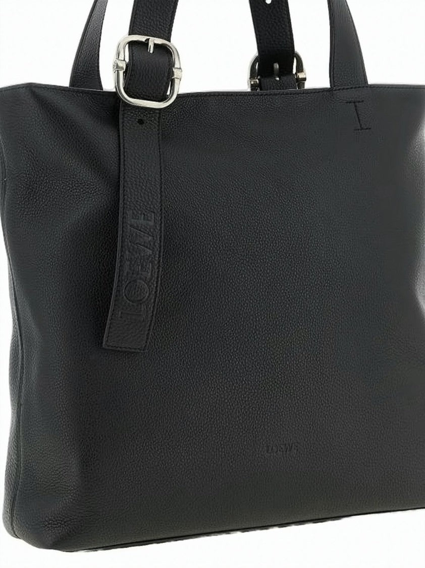 Loewe Textured Calf Leather Tote Bag