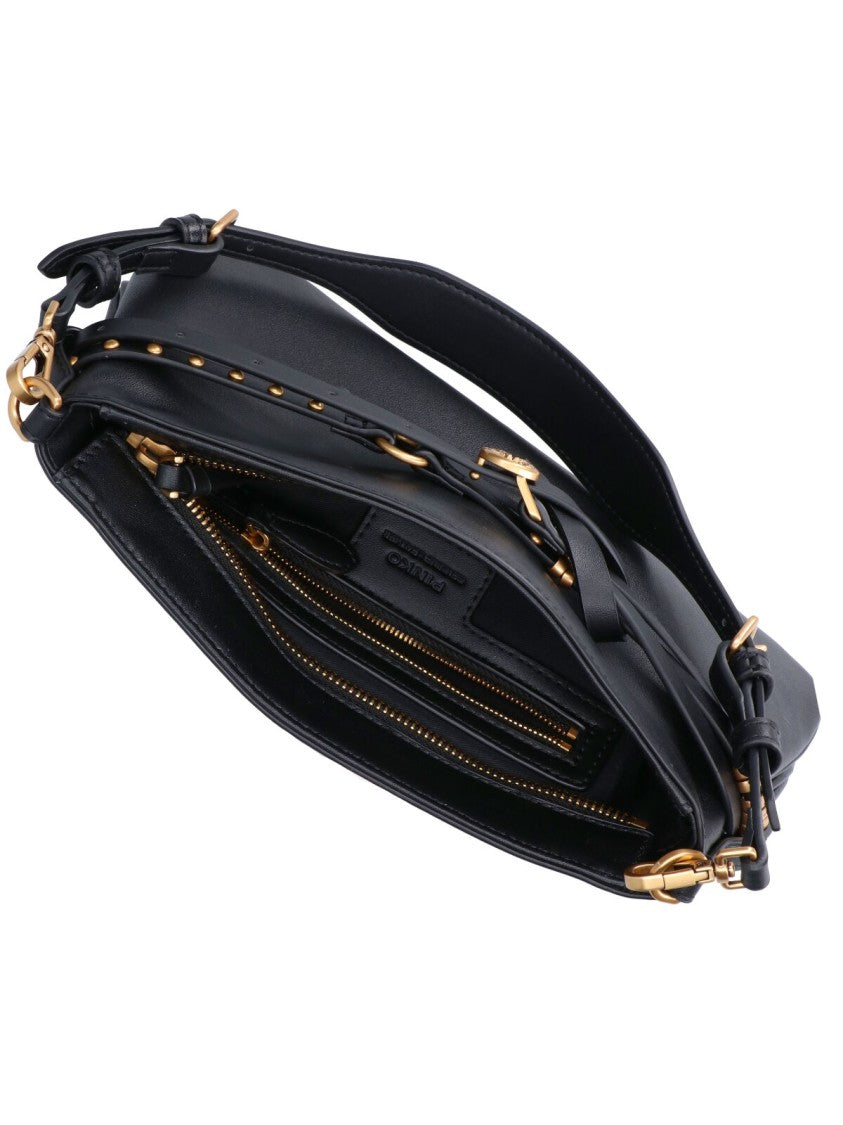 Pinko "Belt Bag" Shoulder Bag – Black
