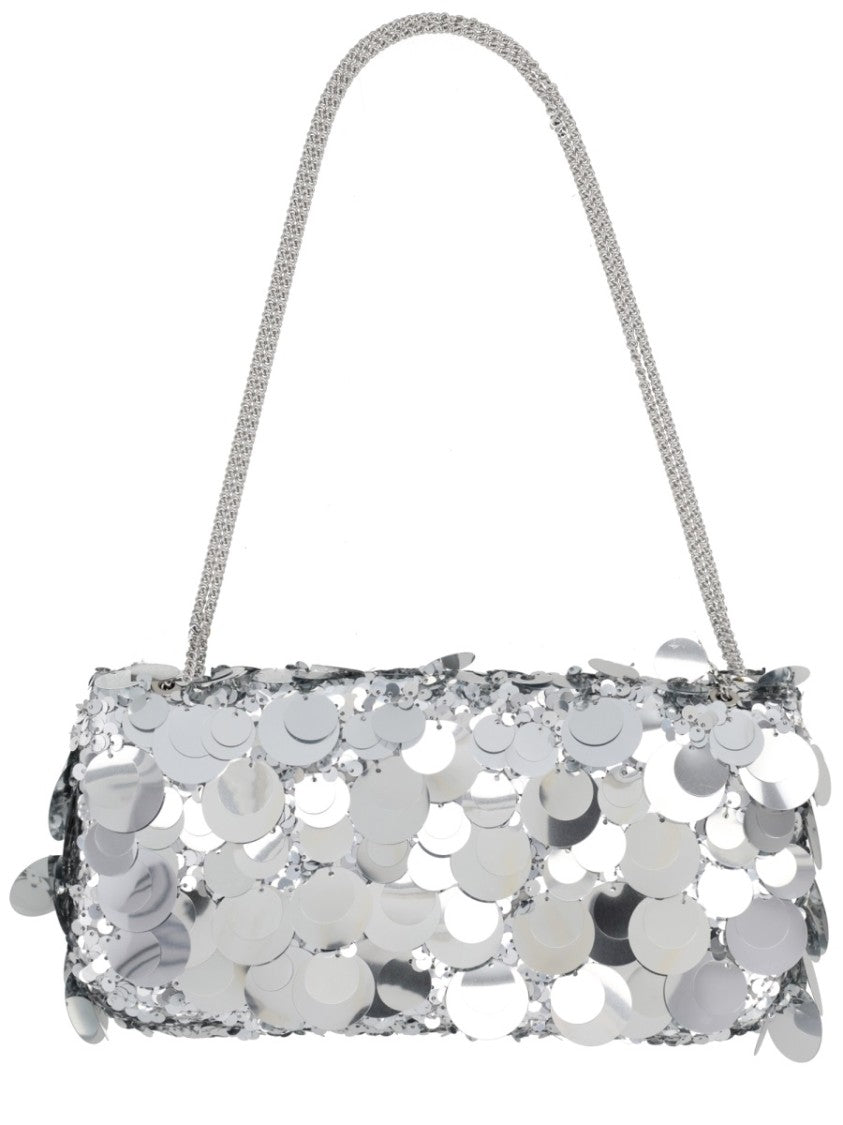 Rabanne Sparkle Baguette Sequin Shoulder Bag