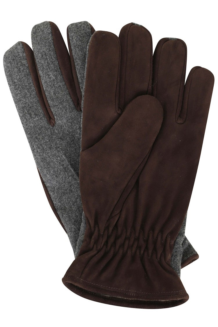Gran Sasso Beige Premium Wool Gloves