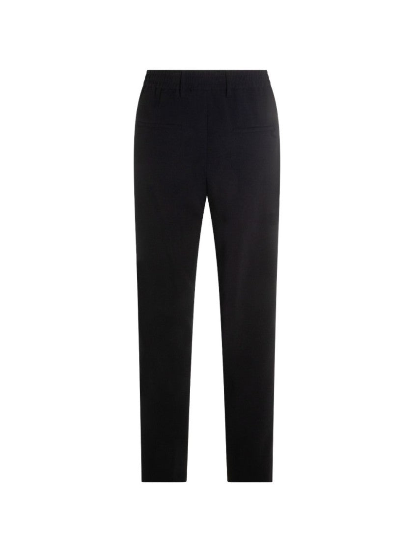 Montecore Tailored Casual Pants With Drawstring And Welt Pockets