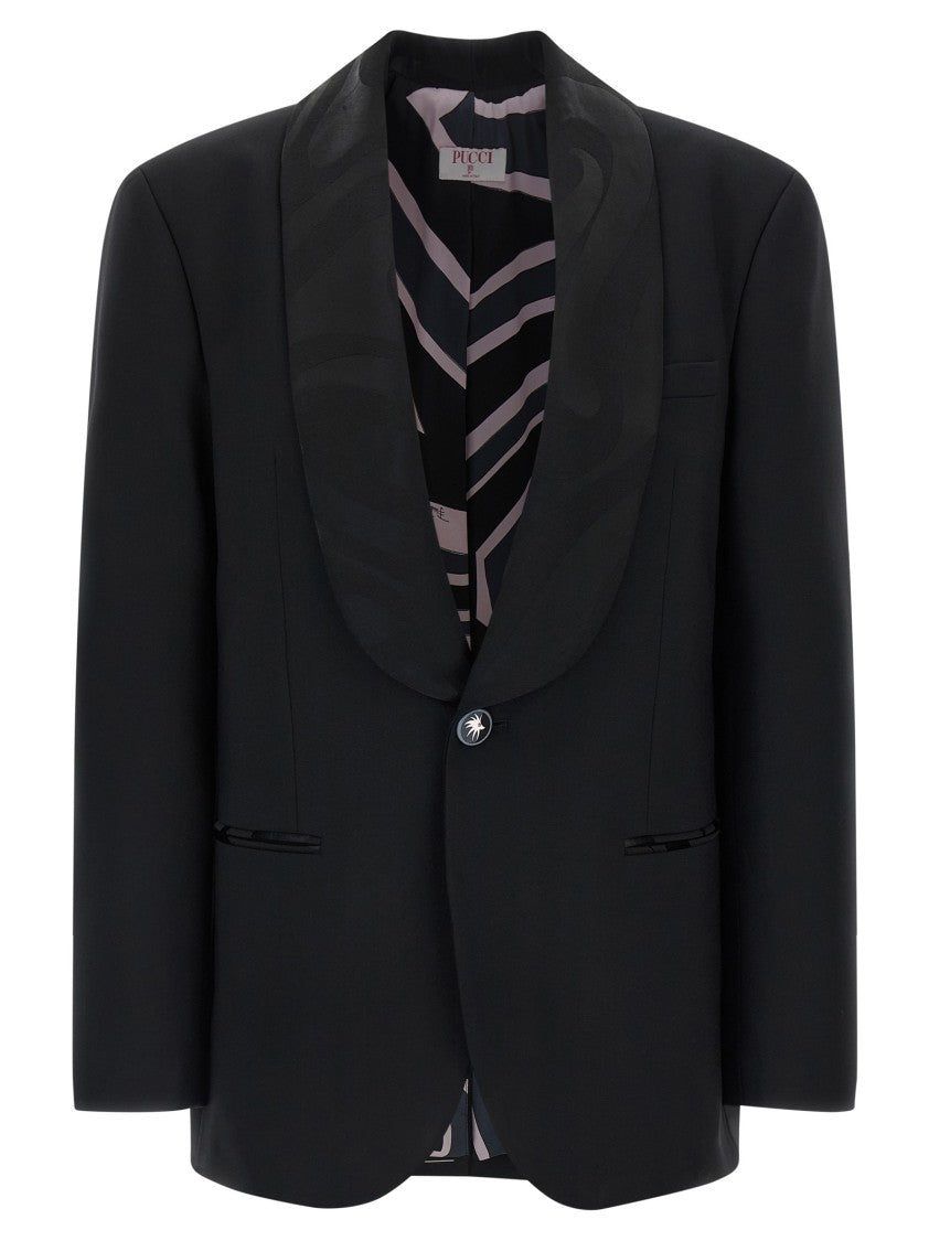 Emilio Pucci Labirinto' Single-Breasted Blazer