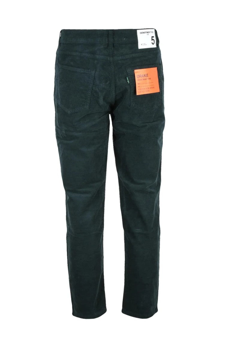 Department 5 Tailored Blue Trousers With Modern Fit