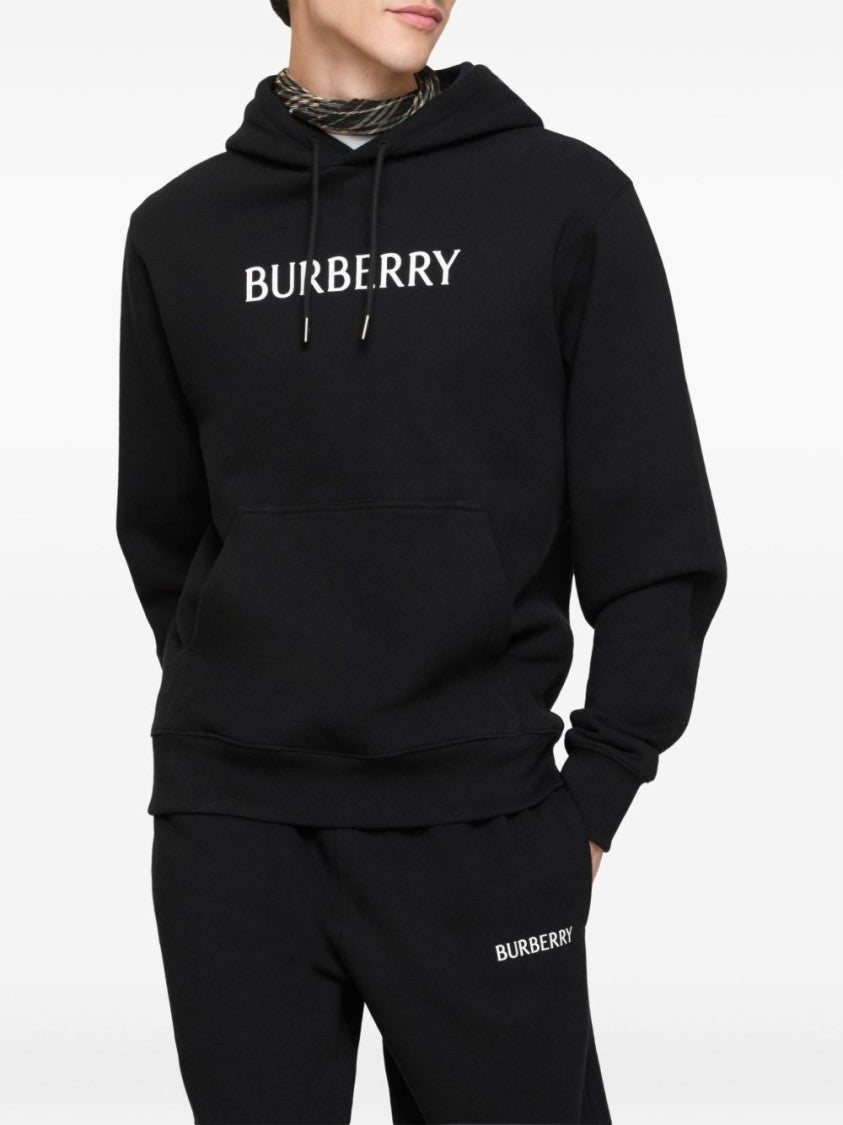 Burberry Black Hooded Sweatshirt