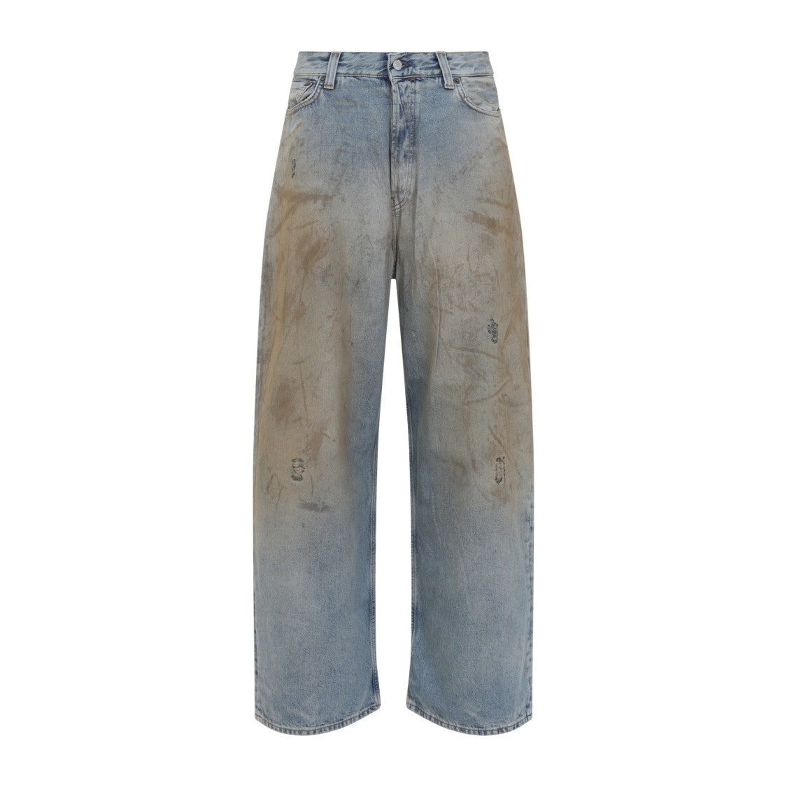 Acne Studios Penicillin Mid Blue Cotton Jeans