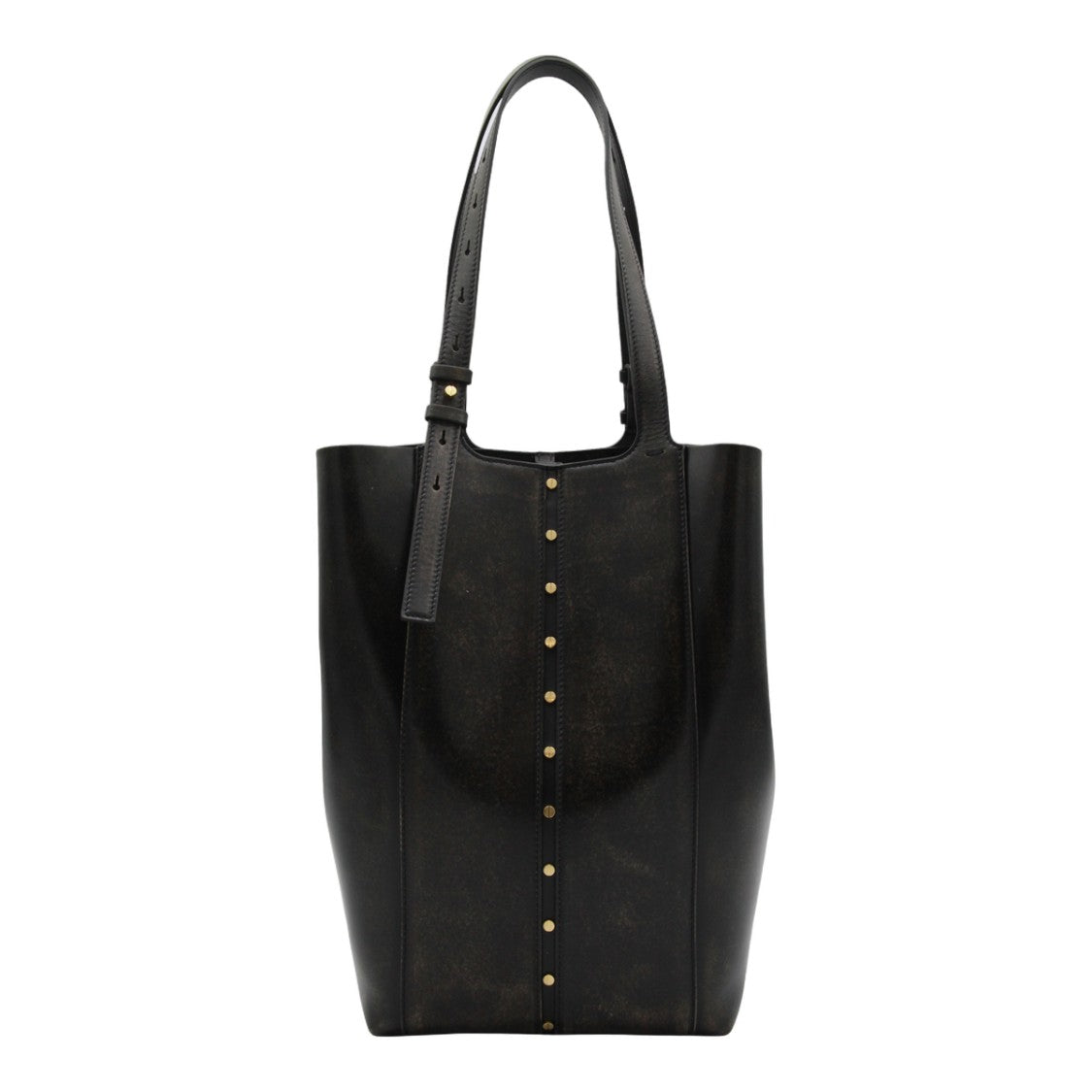 Golden Goose Tall Rectangular Black Tote Bag
