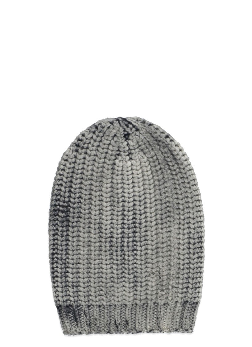 Avant Toi Grey Wool And Cashmere Beanie
