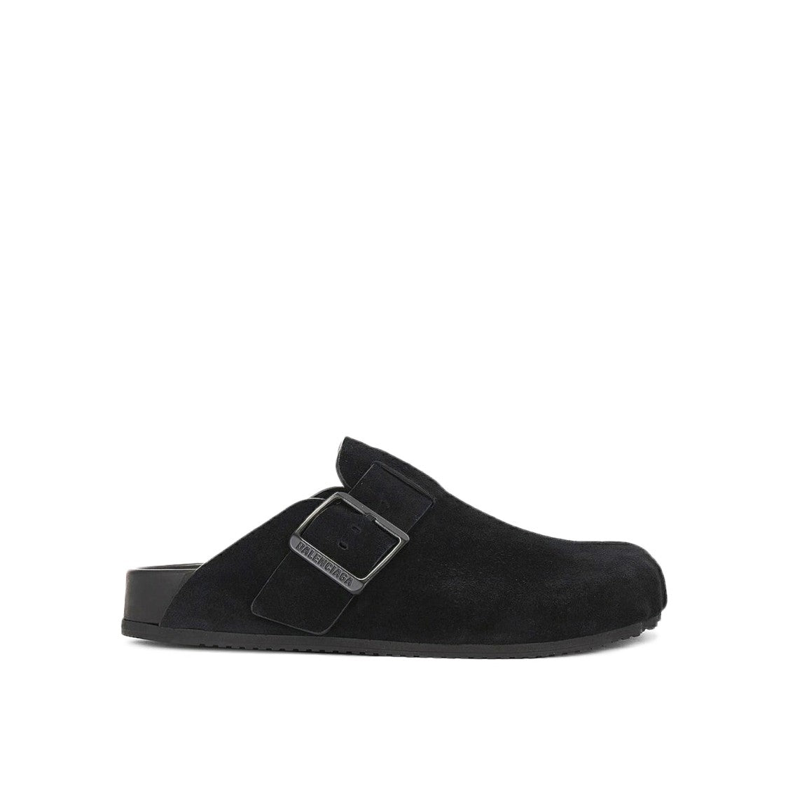 Balenciaga Black Sunday Calft Leather Sabots