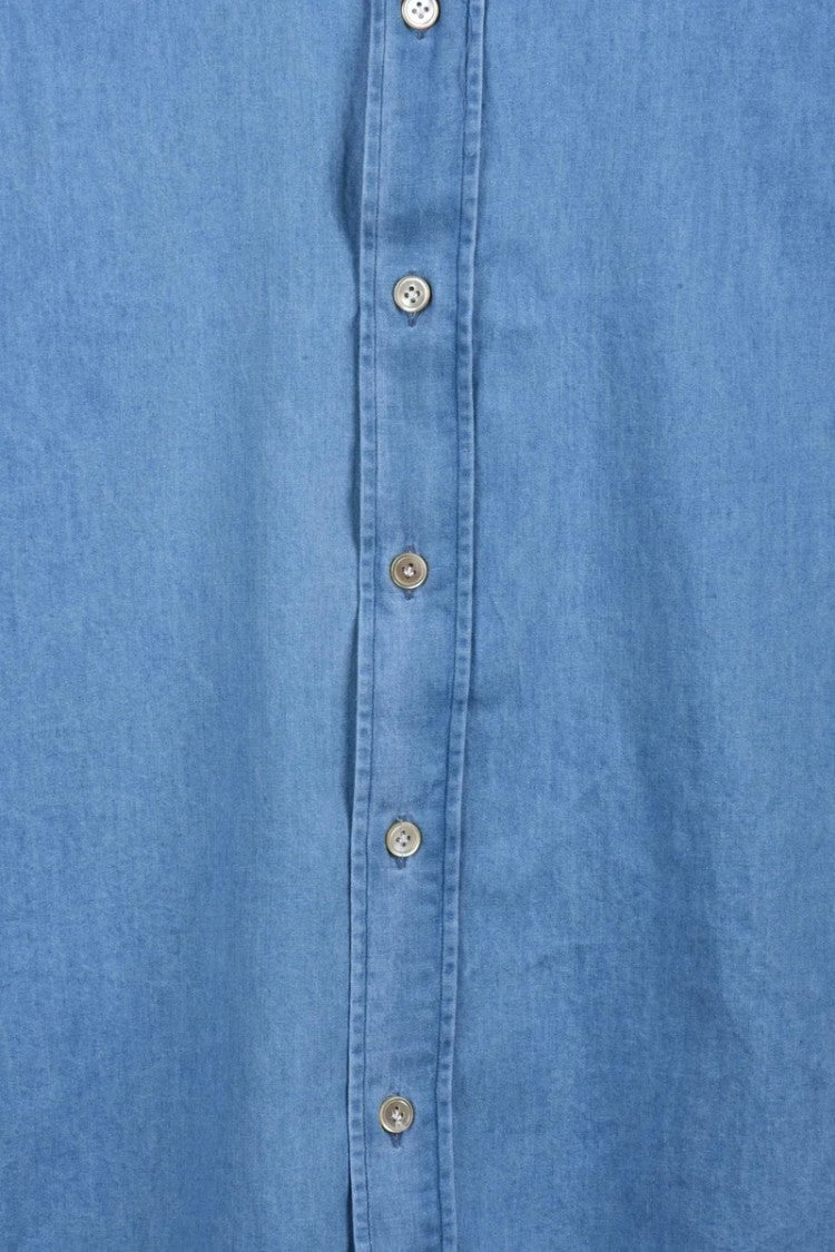 Luigi Borrelli Napoli Cotton Shirt - Light Blue