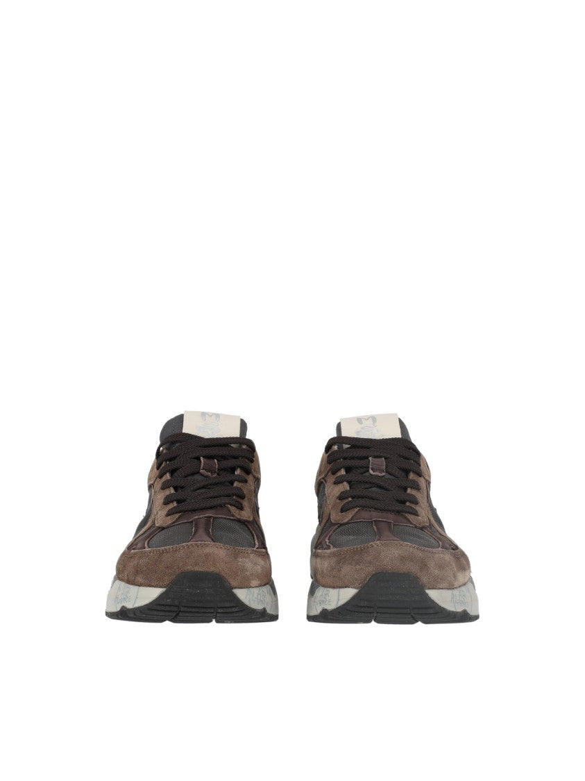 Premiata Brown Mase25 Low-Top Sneakers