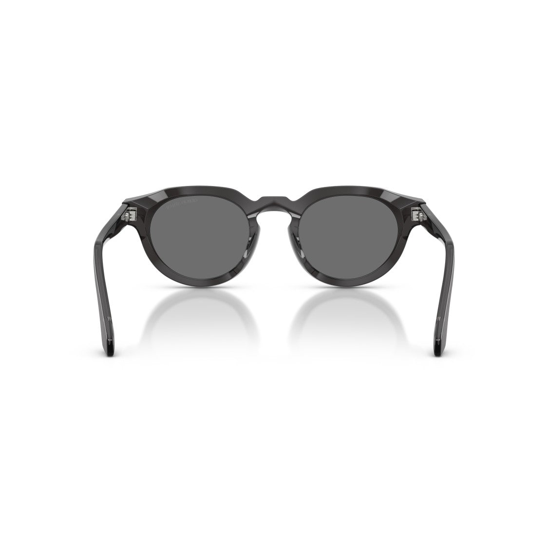 Giorgio Armani 0Ar8255u Black Acetate Sunglasses With Keyhole Bridge