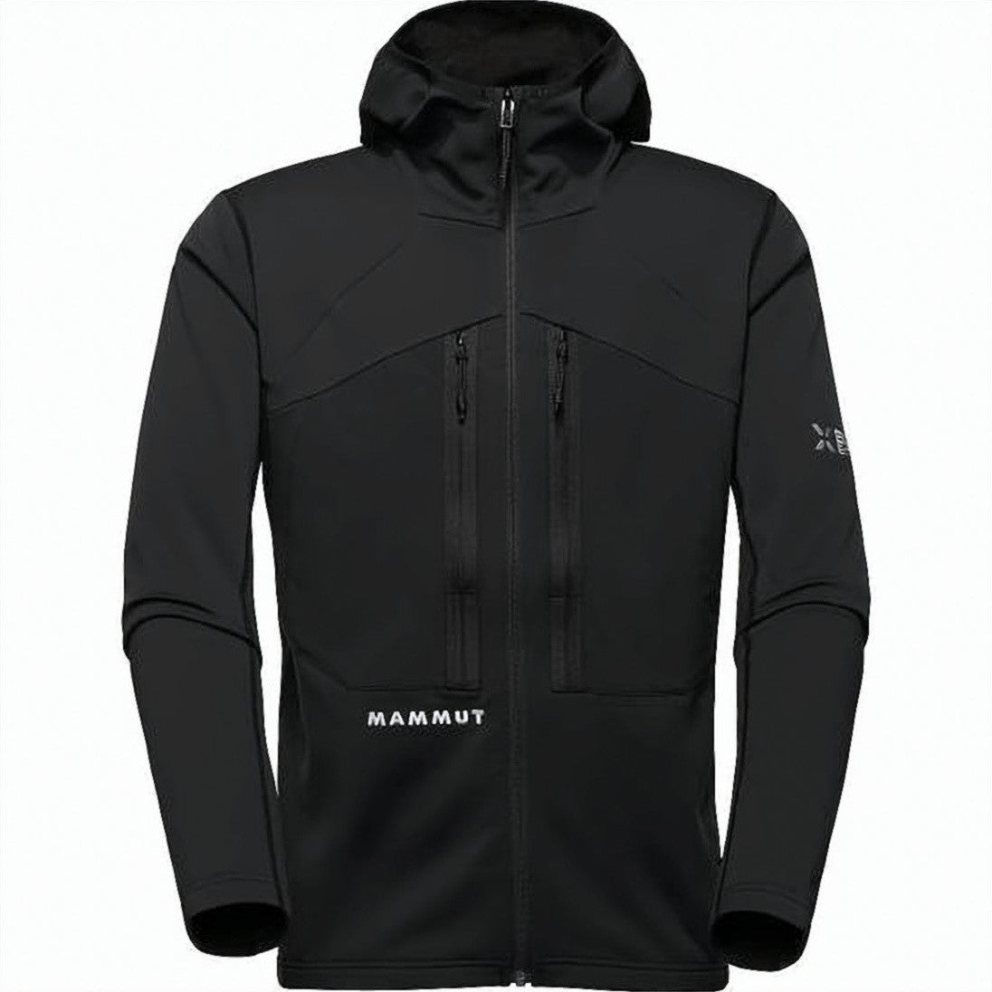 Mammut Black Activewear Jacket With Hood