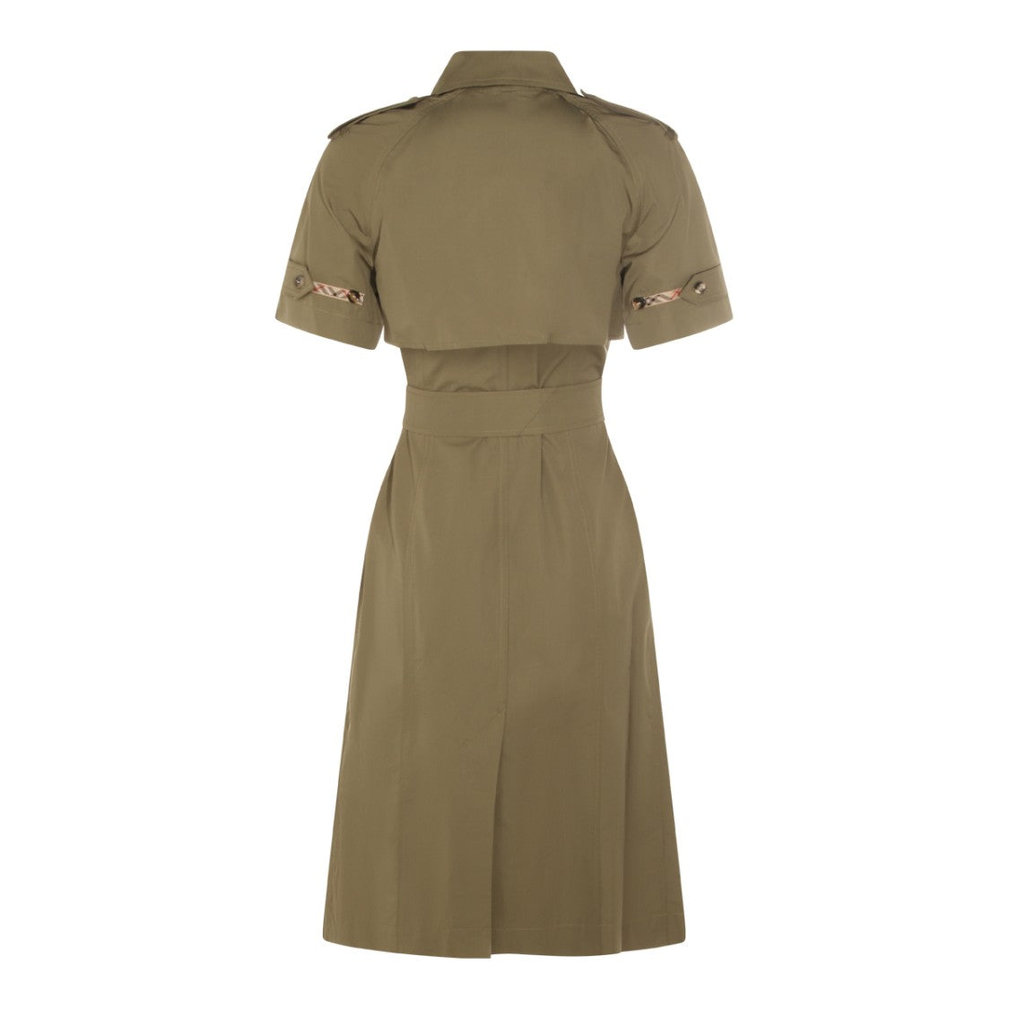 Burberry Cotton Midi Shirt Dress