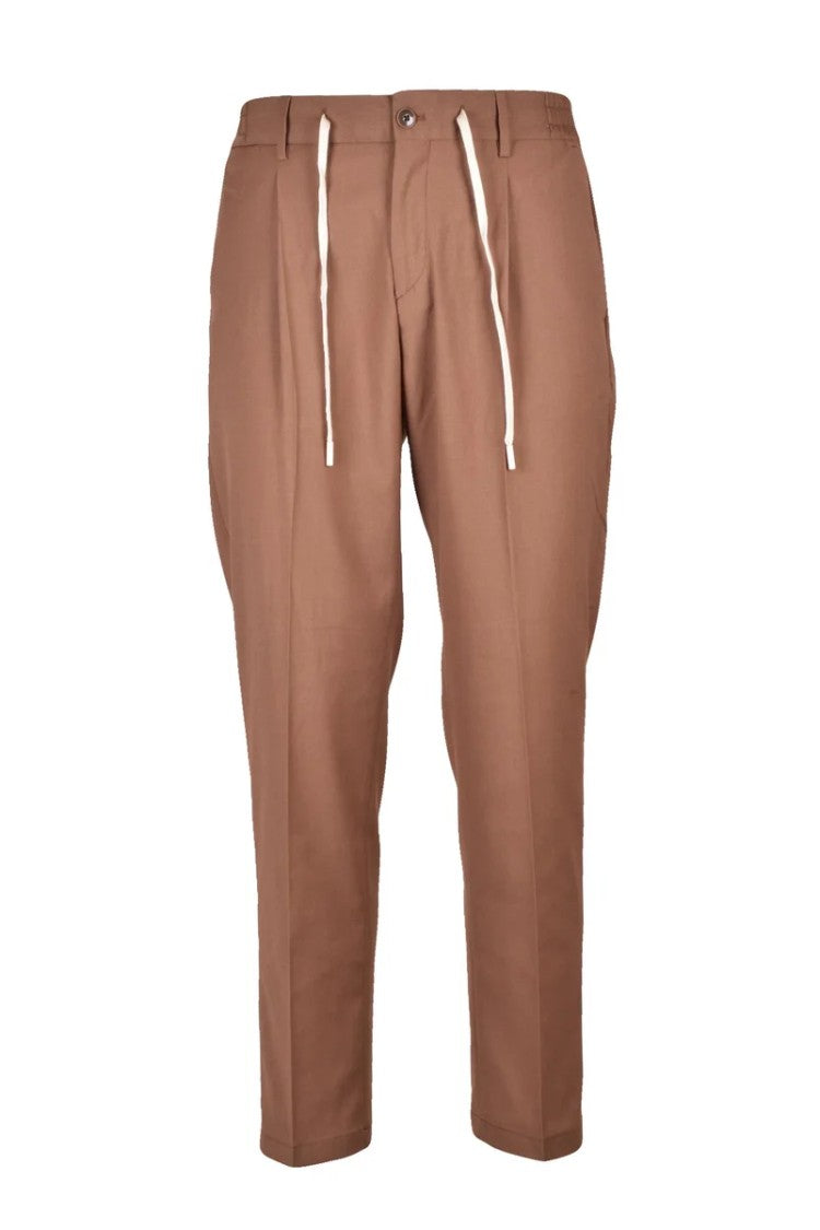 Daniele Alessandrini Daniele Alessandrini Stretch Trousers - Brown