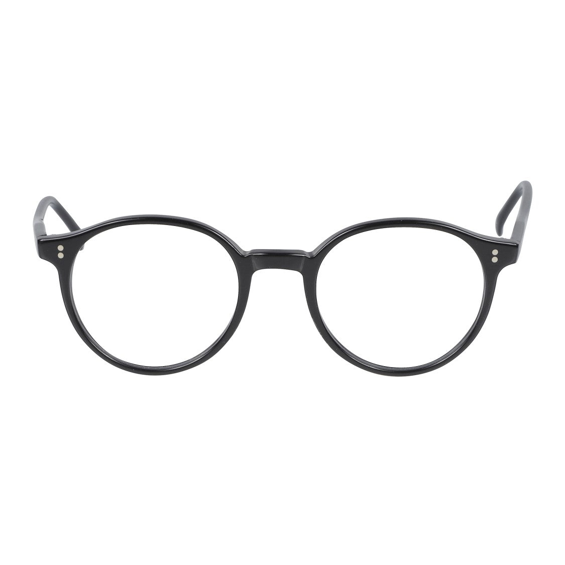 Kador Panto/N Glossy Black Round Frame Sunglasses
