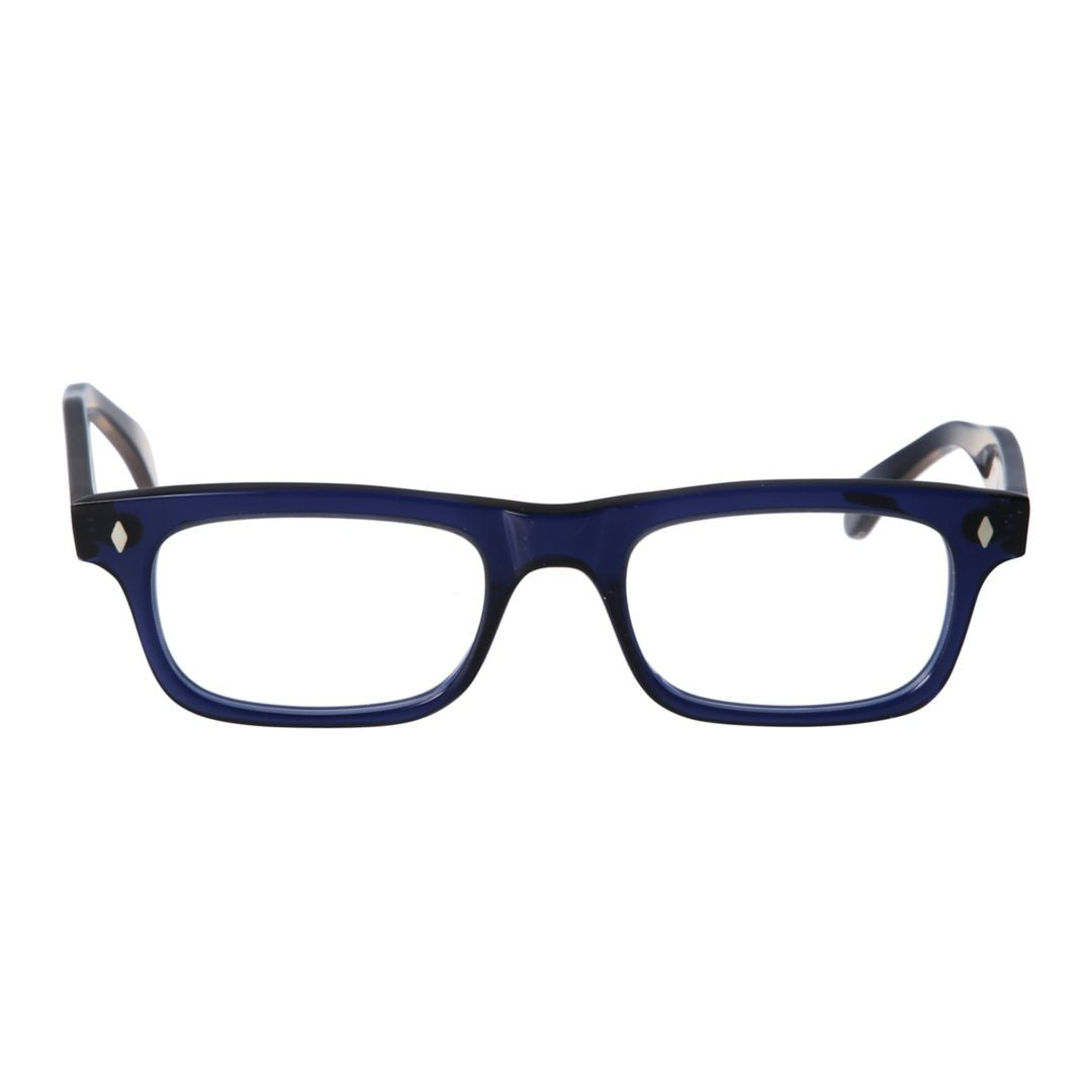 Kador Niki Rectangular Frame Eyeglasses With Metallic Accents