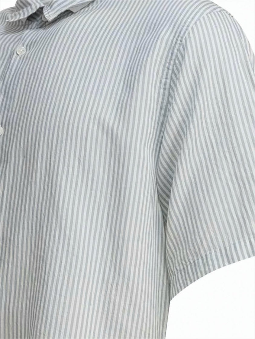 Kaptain Sunshine Relaxed Boxy Fit Striped Short-Sleeve Shirt