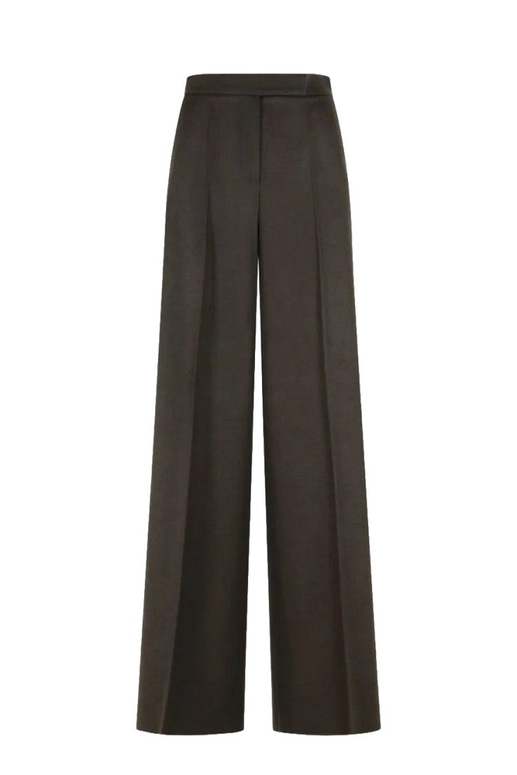 Max Mara Dark Brown Mxmfilato Wide-Leg Camel Pants