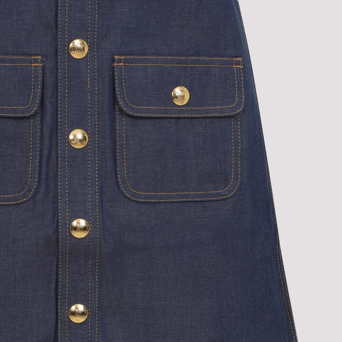 Celine Cotton Mini Dress