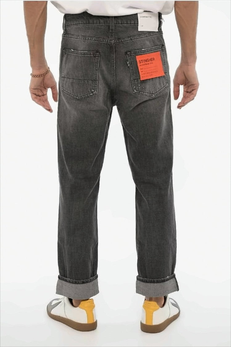 Department Five Relaxed Fit Straight Leg Denim Pants