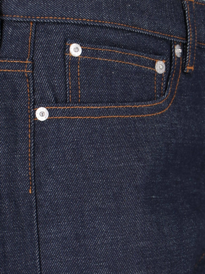 A.P.C. "Petit Standard" Jeans, In Blue Denim