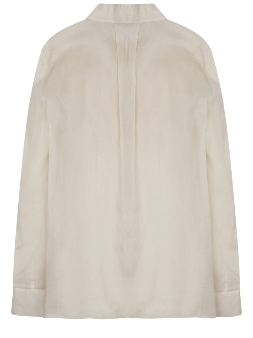 Alberta Ferretti Floral Pattern Cotton Shirt