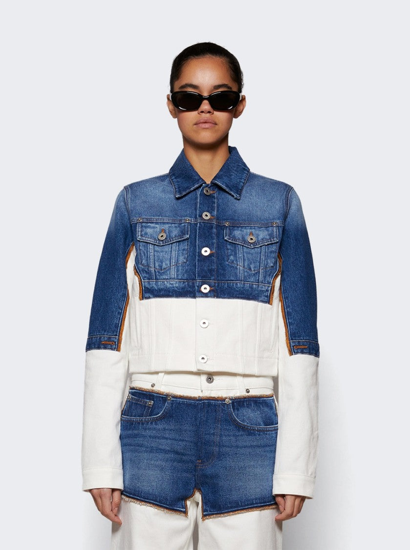 Jean Paul Gaultier The Petit Grand Denim Jacket Ecru