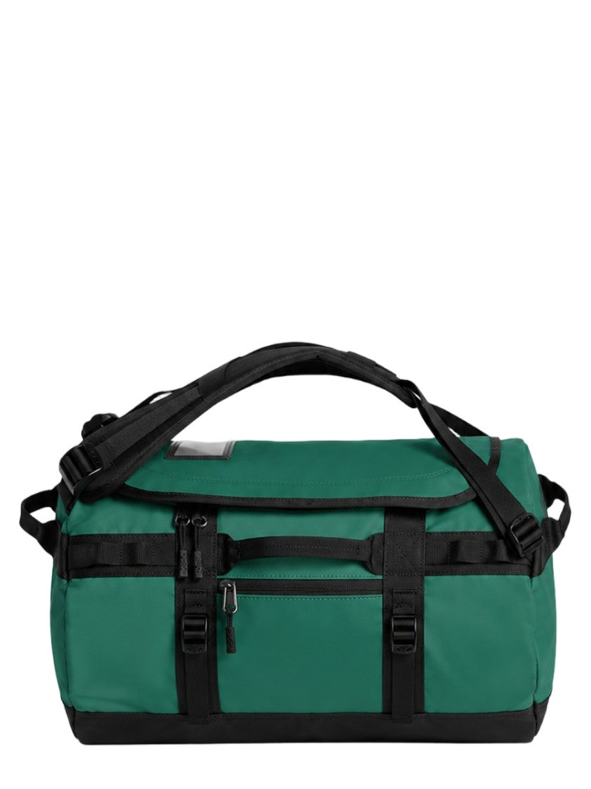 The North Face Deep Green Black Accent Multi-Strap Duffel Backpack