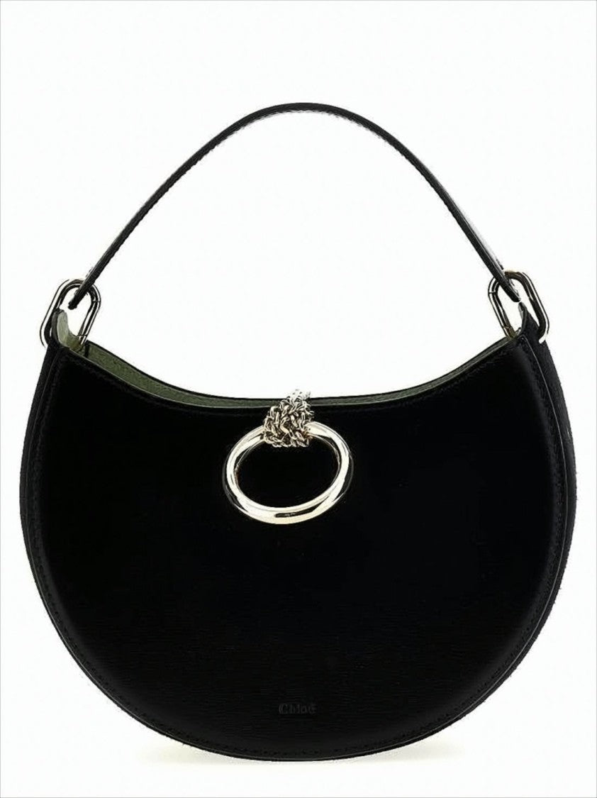 Chloé Crescent-Shaped Calf Leather Tote