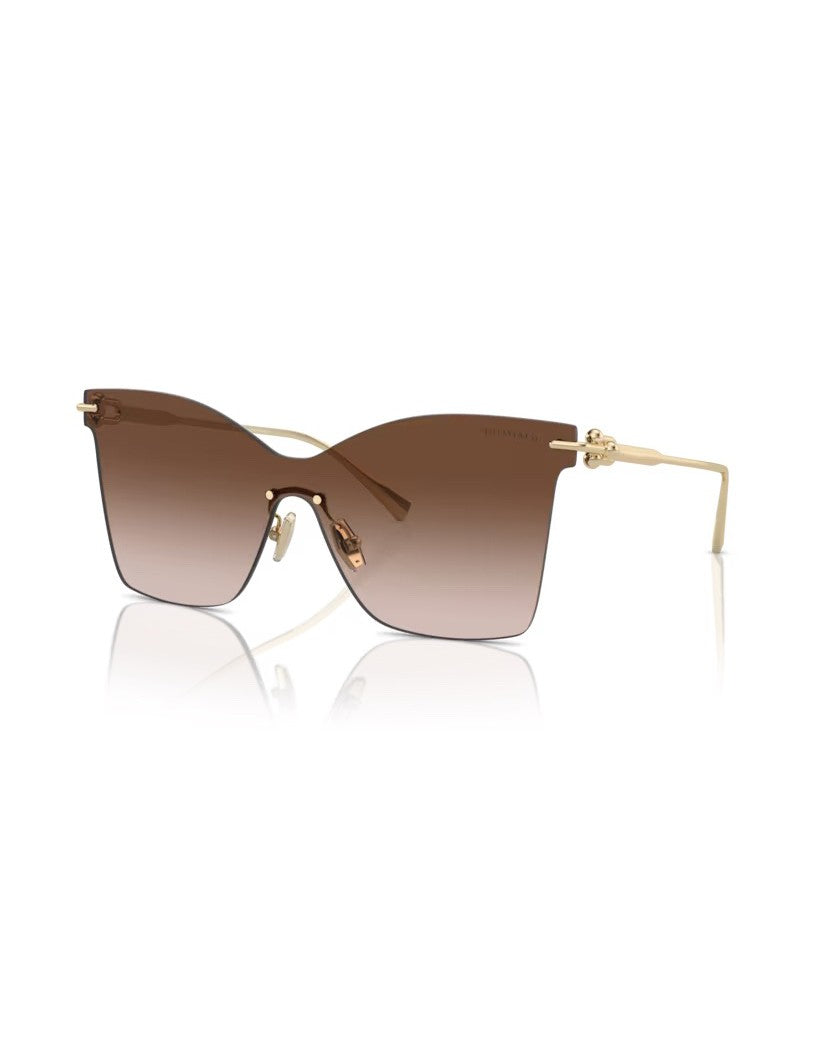 Tiffany & Co. Butterfly-Shaped Sunglasses With Rimless Design