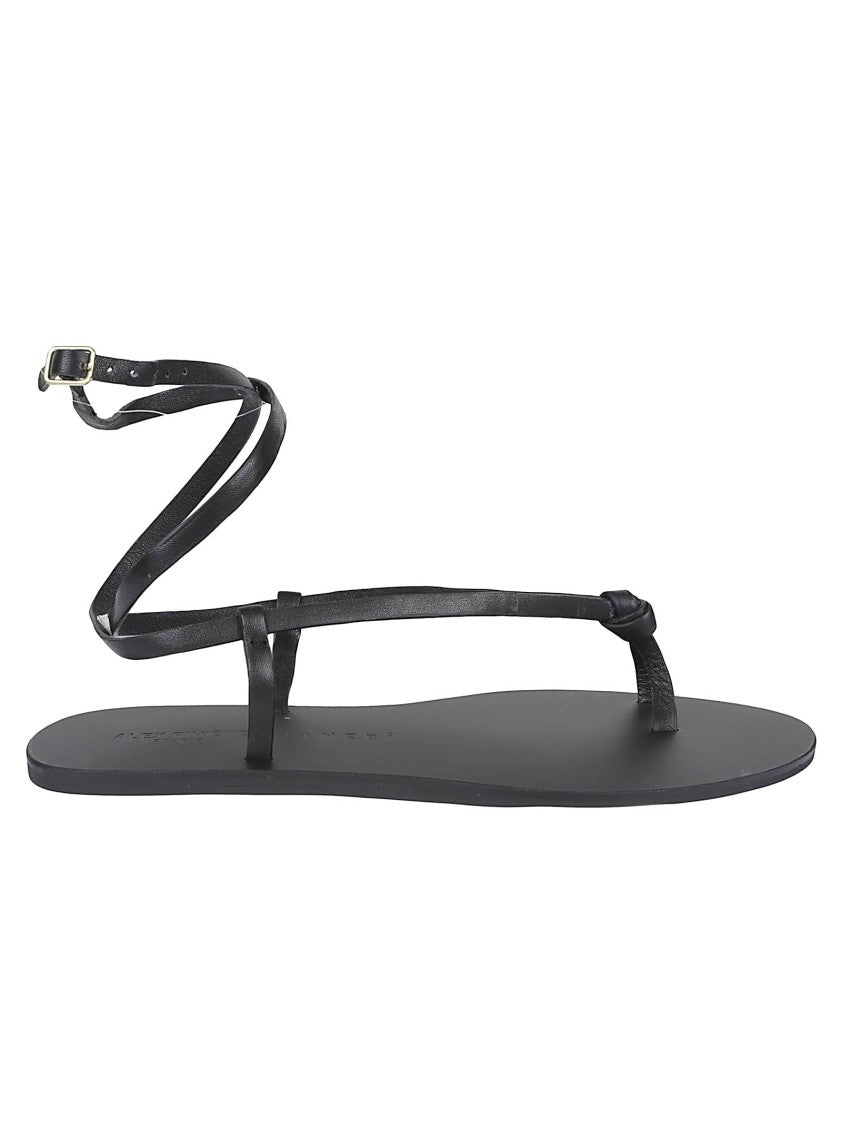 Manebi Knot Leather Sandals