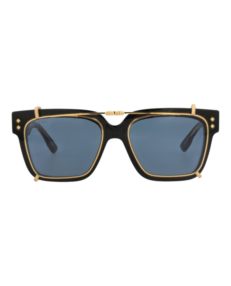 Gucci Bold Square-Frame Sunglasses With Recycled Acetate Design