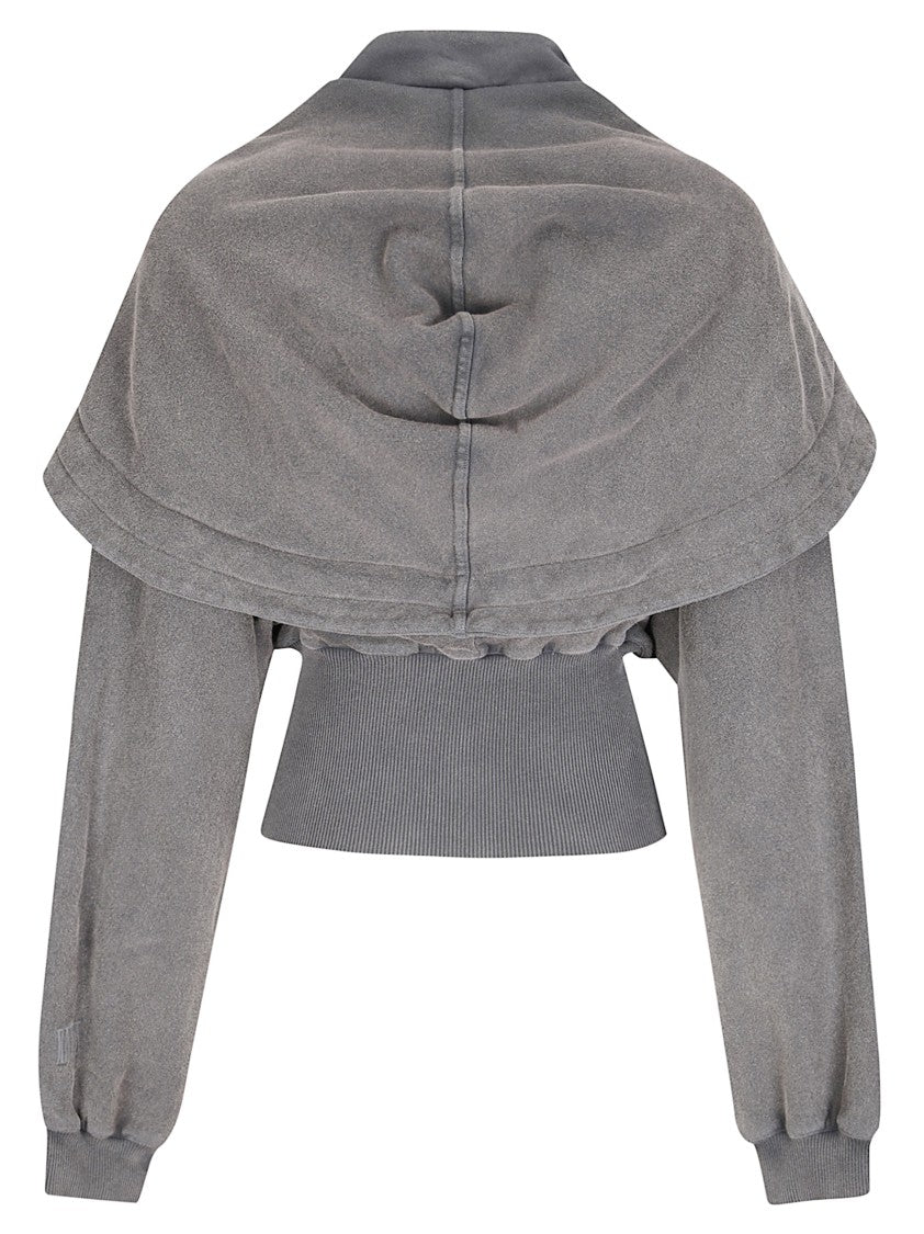 Knwls Washed Oversized Hoodie With Cinched Waist