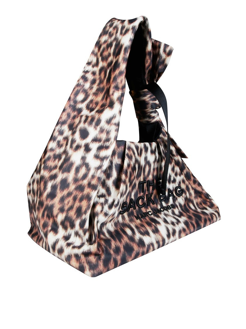 Marc Jacobs The Sack Leopard Print Soft-Structured Tote Bag