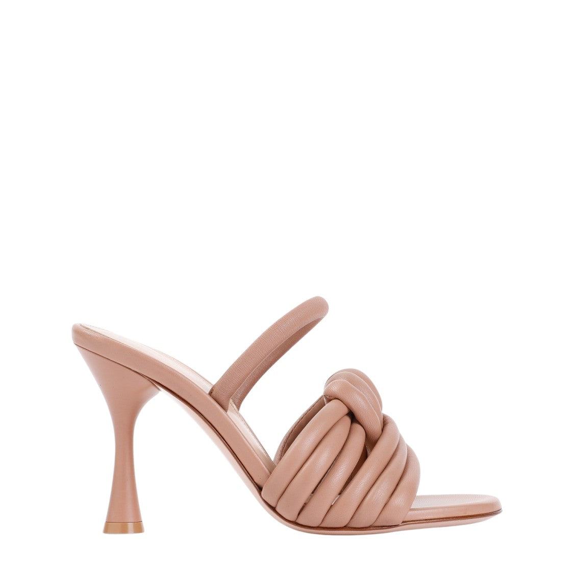 Gianvito Rossi Praline Brown Nappa Leather Sandal