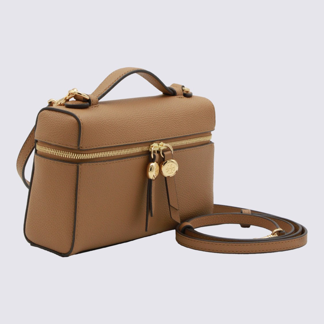 Tory Burch Structured Rectangular Bag With Gold-Tone Accents