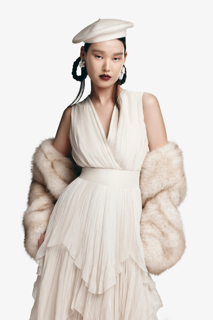 Saiid Kobeisy Luxurious Short Fur Jacket