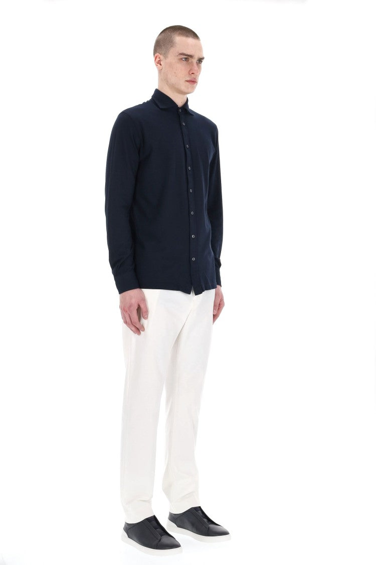Barba “La Polo” Superlight Technical Fabric Shirt