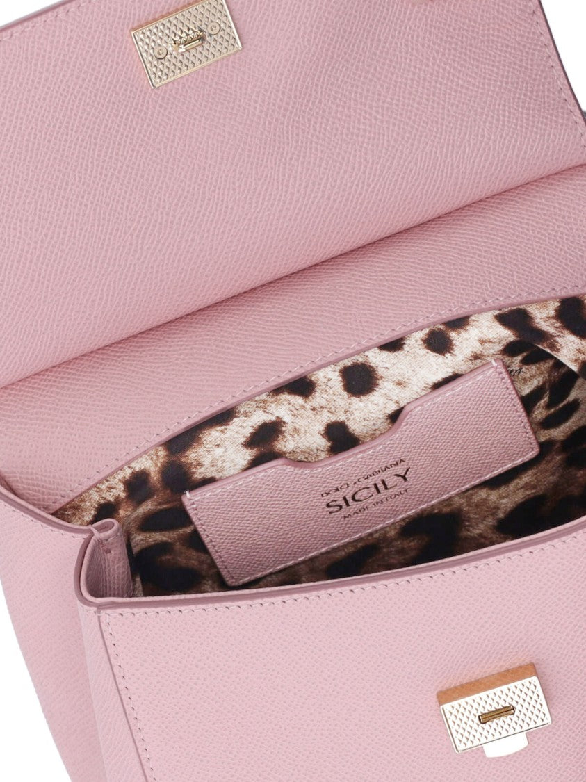 Dolce & Gabbana "Sicily" Medium Handbag – Pink