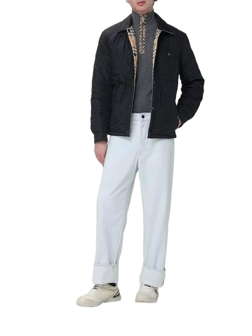 Burberry Reversible Quilted Jacket With Diamond Stitching