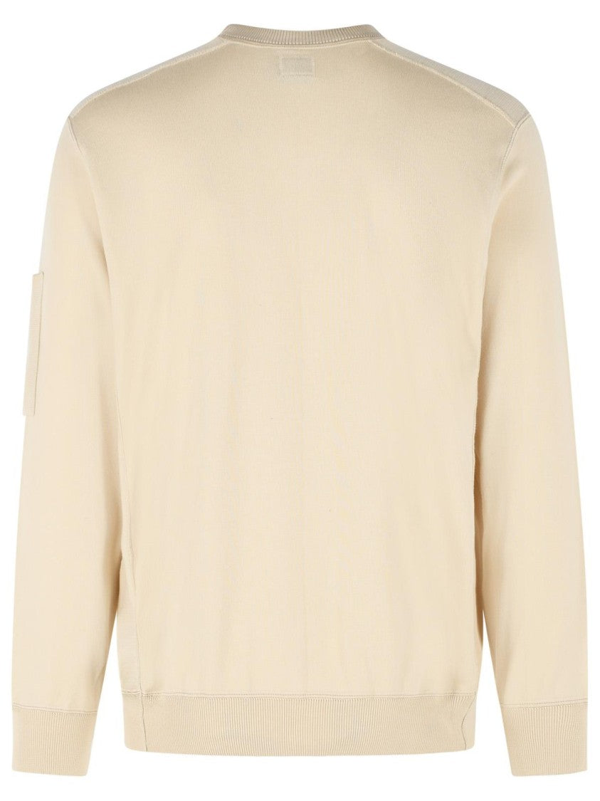 C.P. Company Beige Cotton Sweater