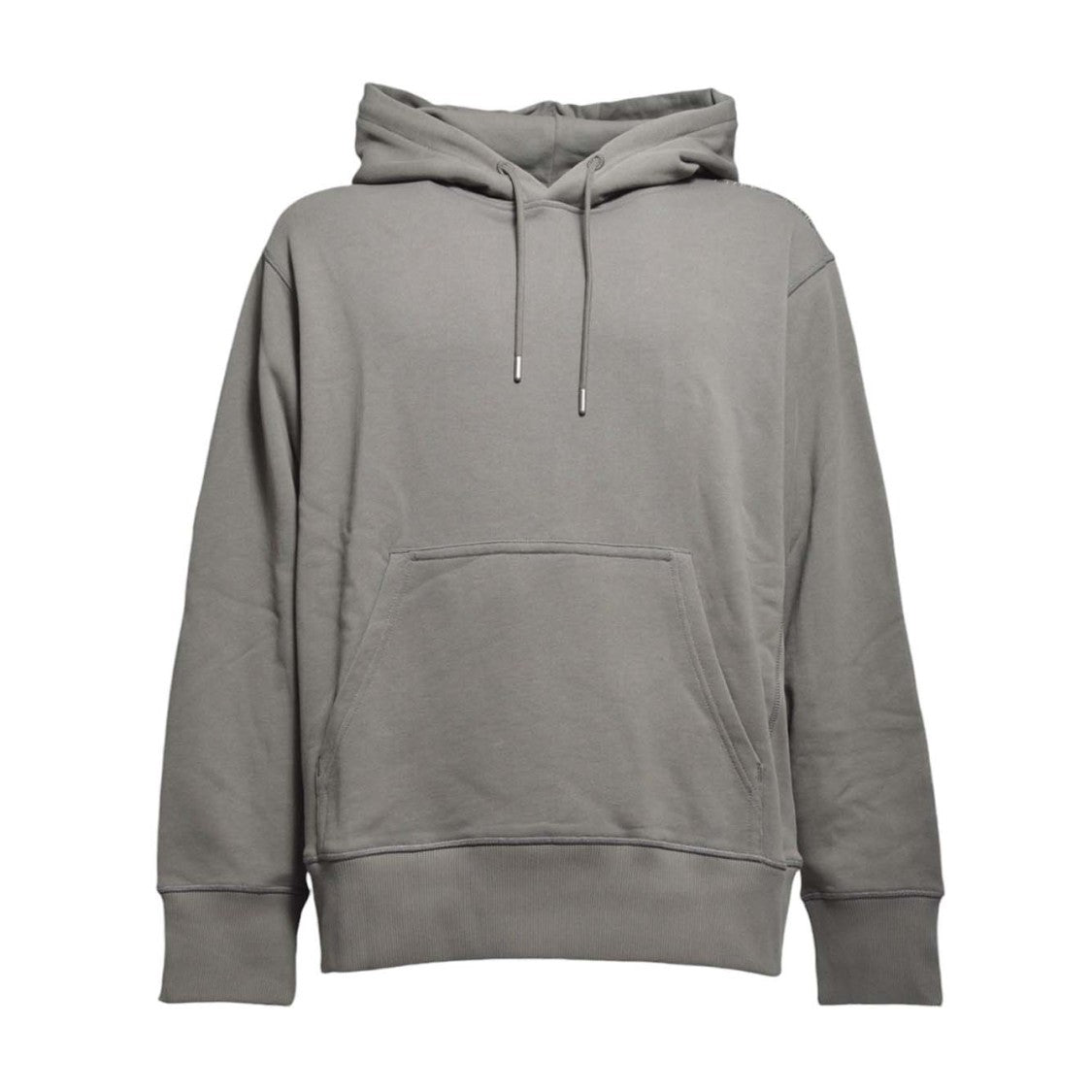 Études Hooded Grey Cotton Pullover