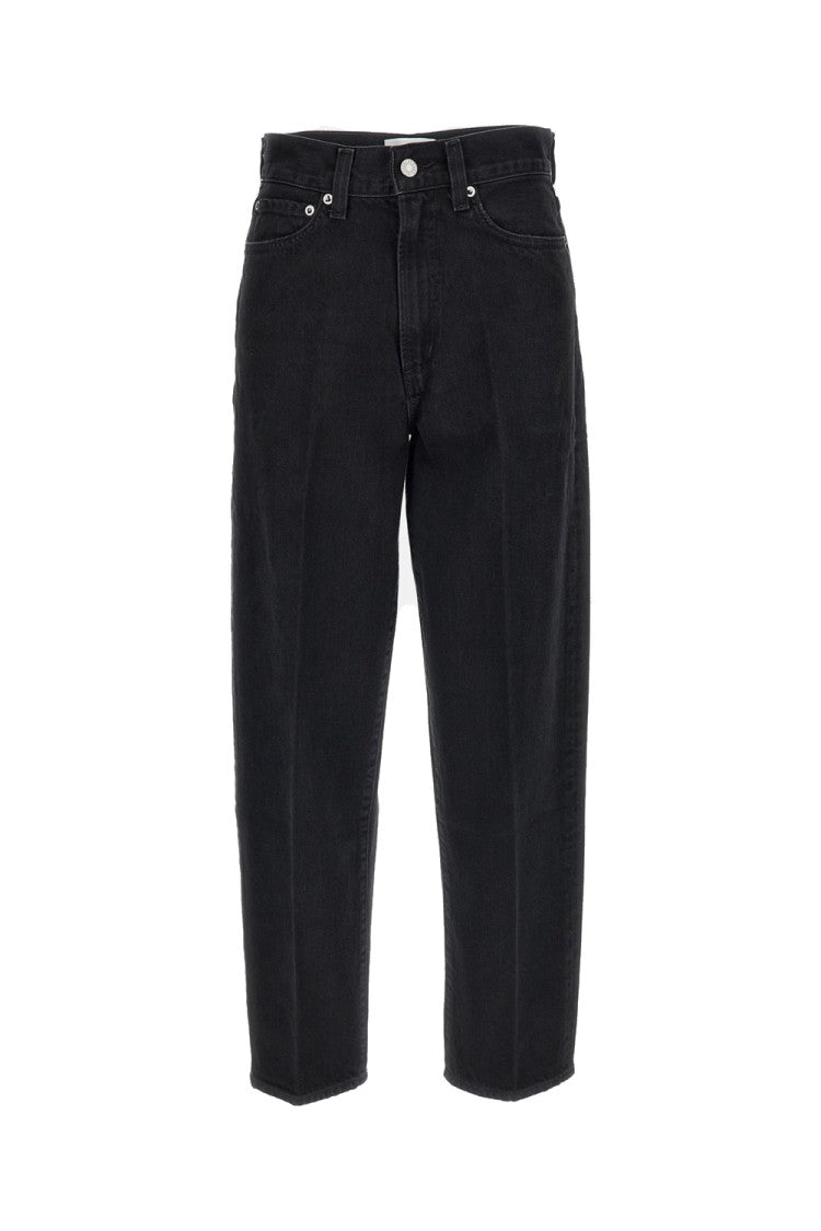 Agolde High-Waisted Rigid Cotton Jeans With Vintage 80S Silhouette
