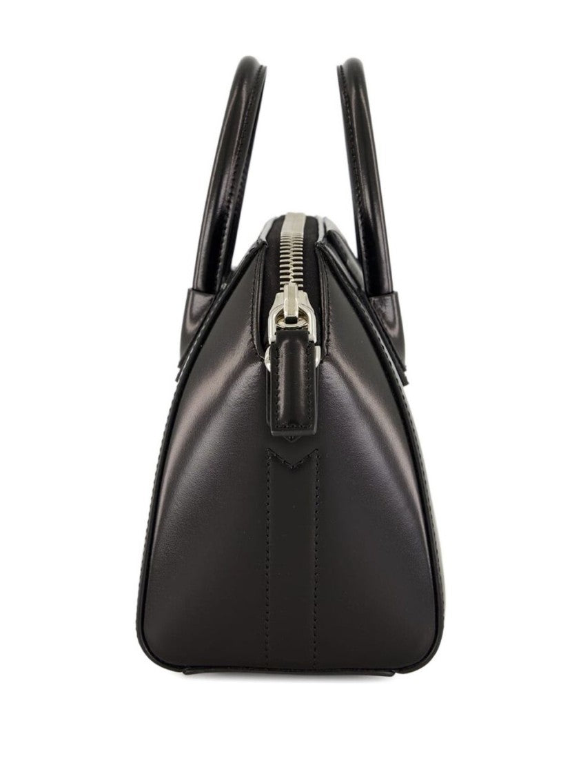 Givenchy Box-Shaped Calf Leather Handbag With Detachable Shoulder Strap