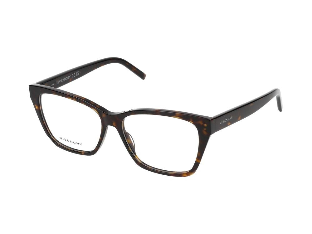 Givenchy Tortoiseshell Gv50061i Oversized Square Eyeglasses
